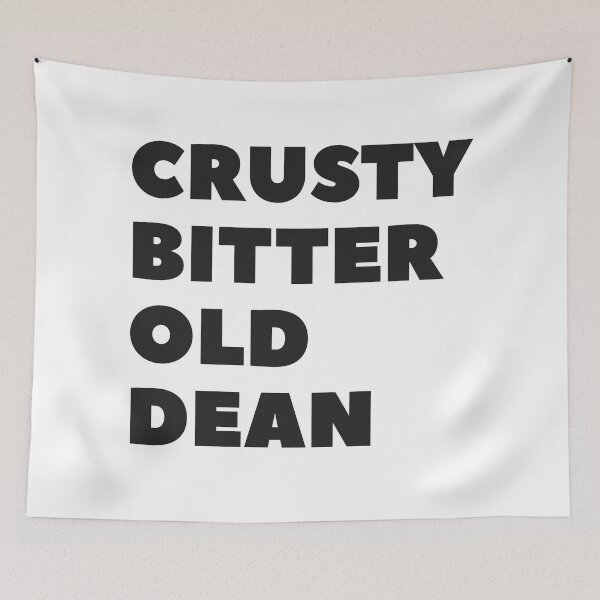 Item preview, Crusty Bitter Old Dean designed and sold by UNK-Fatigues.