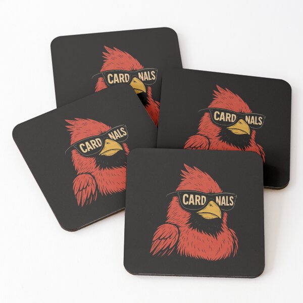 Item preview, Retro Cardinal Bird Fan Art for GameDays Gift For Men Women Kids designed and sold by ArmyAbodo.