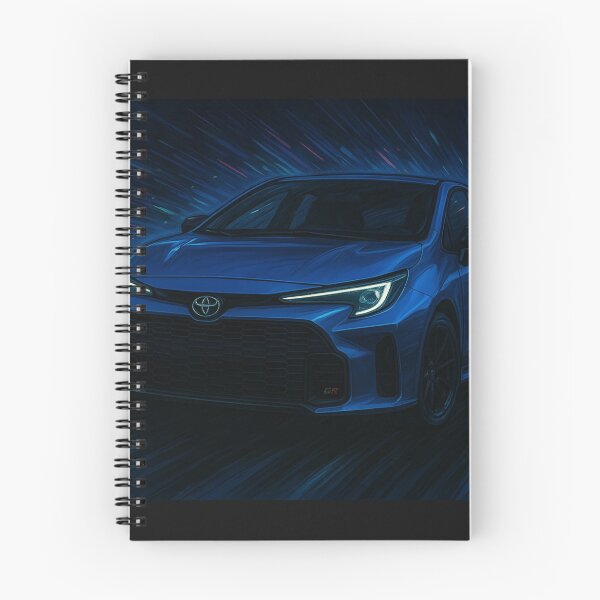 Item preview, Toyota GR Corolla Fanart (Blue) designed and sold by Peterson Designs.