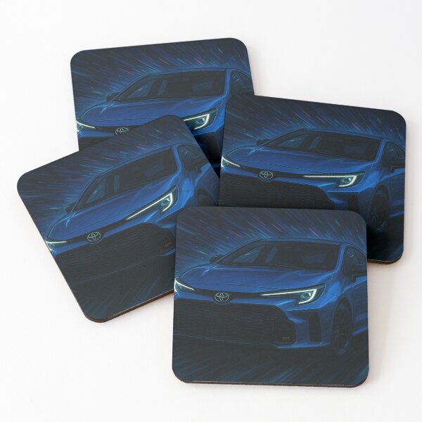 Item preview, Toyota GR Corolla Fanart (Blue) designed and sold by Peterson Designs.
