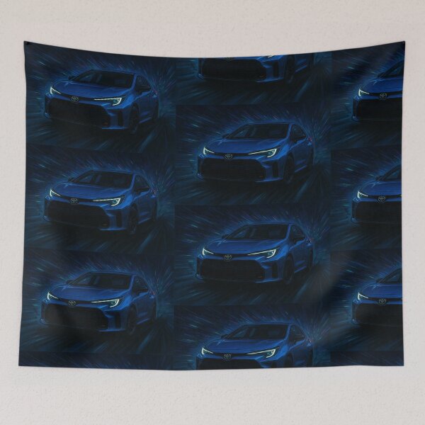 Item preview, Toyota GR Corolla Fanart (Blue) designed and sold by Peterson Designs.