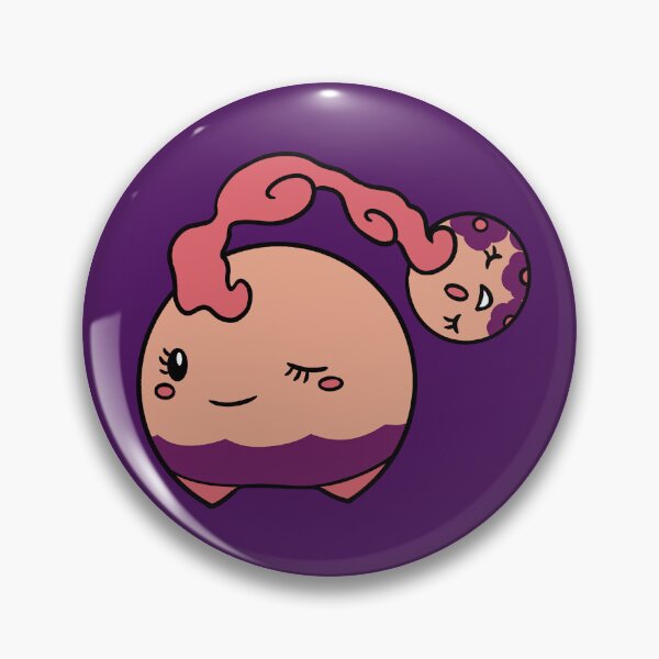 Item preview, Cherubi X Musharna Pokémon Fusion designed and sold by kaynvas.