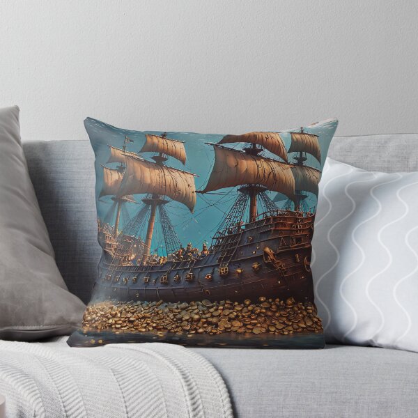 Item preview, Sunken Pirate Treasure Ship designed and sold by Gotcha29.
