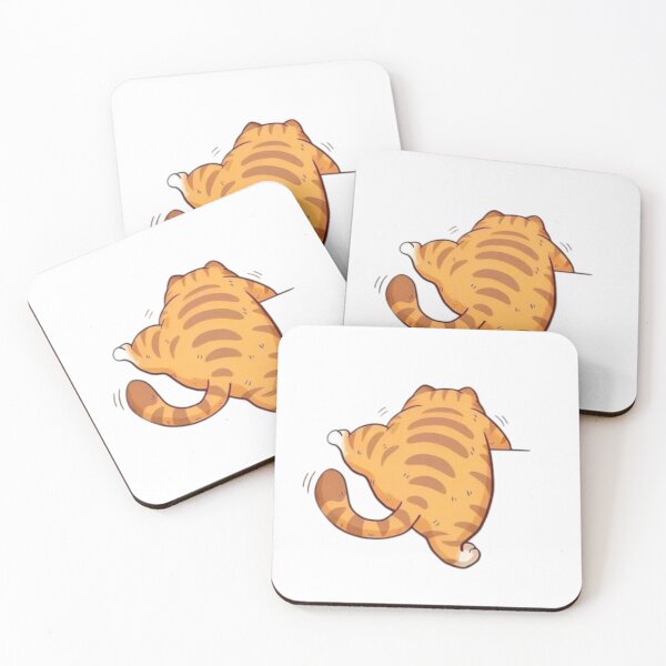 Item preview, cute clumsy cat designed and sold by Highpinch.