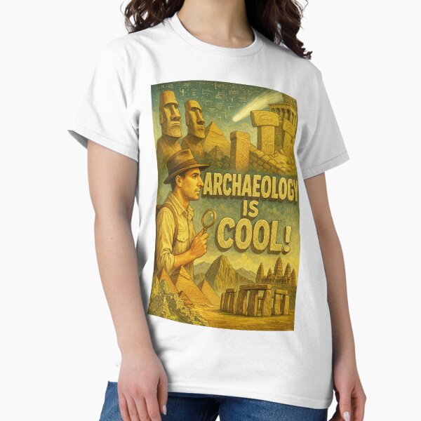 Item preview, Archaeology is Cool! - Number 1 designed and sold by GrassoGraphics.