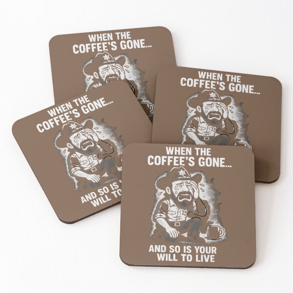 Item preview, Rick Cries Over Empty Coffee Cup – Walking Dead Parody designed and sold by BestDetailer.