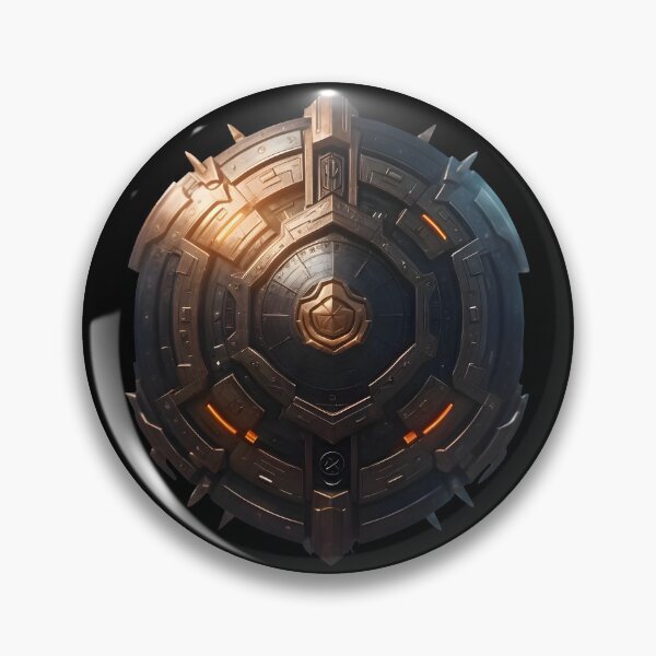 Item preview, Sci-Fi Shield 3 designed and sold by tiger2205.