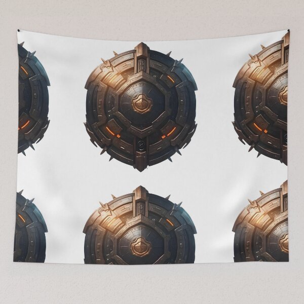 Item preview, Sci-Fi Shield 3 designed and sold by tiger2205.
