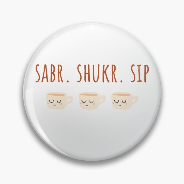 Item preview, Sabr Shukr Sip – Minimalist Islamic Tea Lover designed and sold by Sabr and Chai.