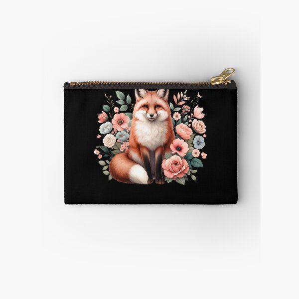 Item preview, Fox Aesthetic Floral Flower designed and sold by Kimberley King Art  King Art.
