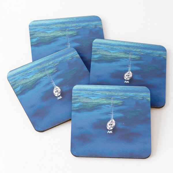 Item preview, Great Barrier Reef with Yacht Picture designed and sold by Gotcha29.