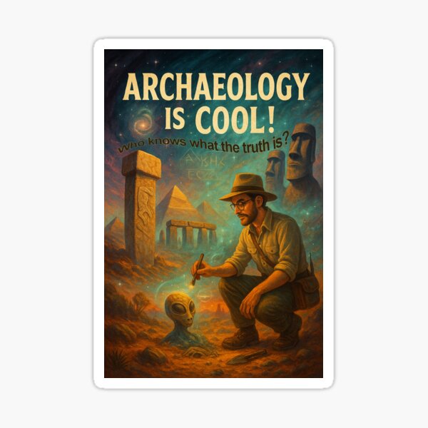 Item preview, Copy of Archaeology is Cool! - Number 2 designed and sold by GrassoGraphics.