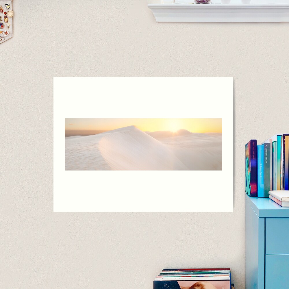 Gunyah Beach Sand Dunes, Coffin Bay, South Australia Art Print