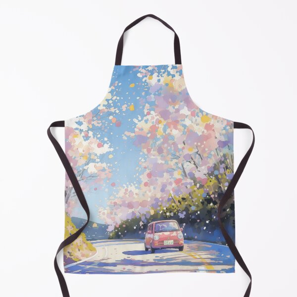 Item preview, A drive with the family on a spring day when cherry blossoms are in full bloom designed and sold by ModHaven.