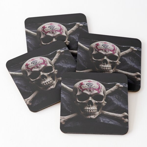 Item preview, Pirate Skull and Crossbones Flag designed and sold by Gotcha29.