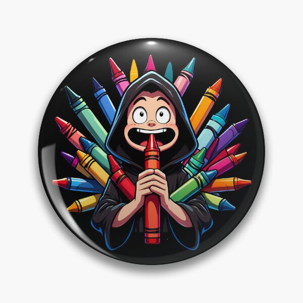 Item preview, Anime Crayon Eater designed and sold by Funny Vintage Stickers And T-Shirts.