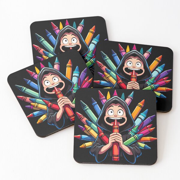 Item preview, Anime Crayon Eater designed and sold by Funny Vintage Stickers And T-Shirts.