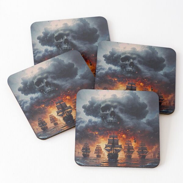 Item preview, Fleet of Pirate Ships designed and sold by Gotcha29.