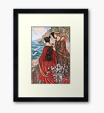 Beneath an Apple Tree Framed Print