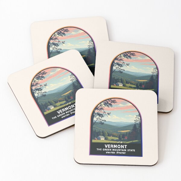 Item preview, Vermont (VT), State of the United States of America designed and sold by PinkandP.