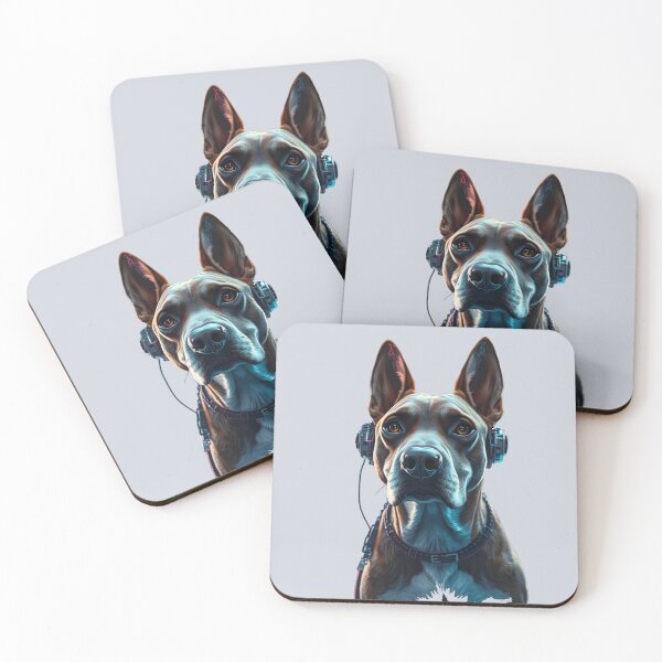 Item preview, Doggo DJ:Master of the Music designed and sold by Dakson Design - Fantasy Art.