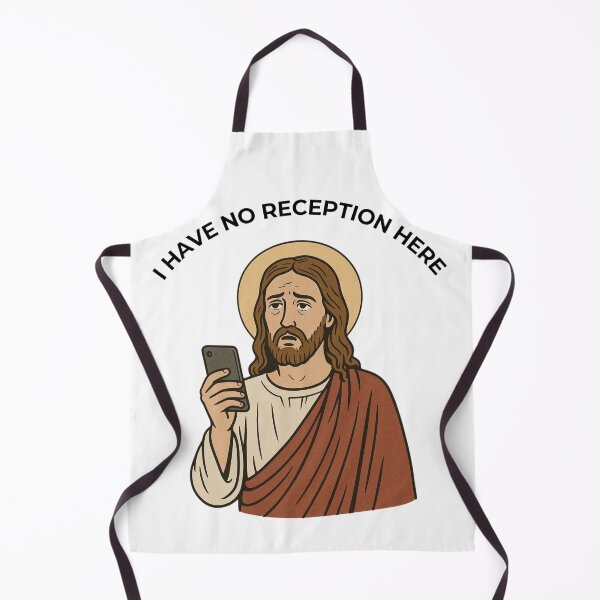 Item preview, I have no reception here - Jesus tries to reach you designed and sold by GabiVitryArt.
