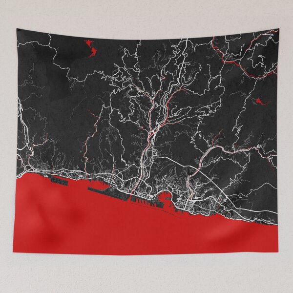 Item preview, Genoa City Map of Italy - Oriental designed and sold by deMAP.