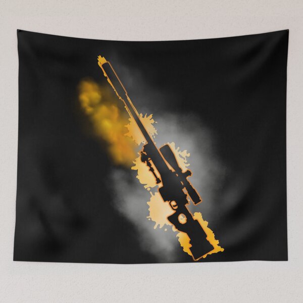 Item preview, AWP gold yellow cs designed and sold by phoenixashs.