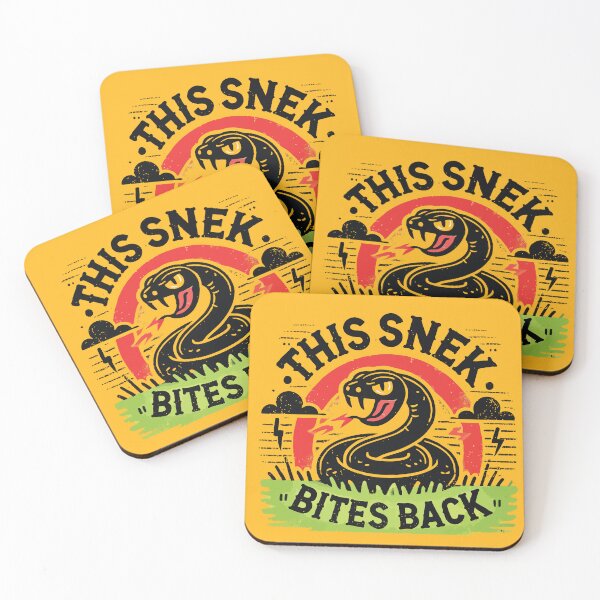 Item preview, This Snek Bites Back designed and sold by Scaryzz.