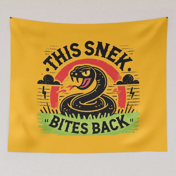 Item preview, This Snek Bites Back designed and sold by Scaryzz.