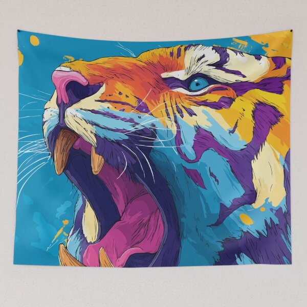 Item preview, Colorful Tiger Energy designed and sold by Frostlyn.
