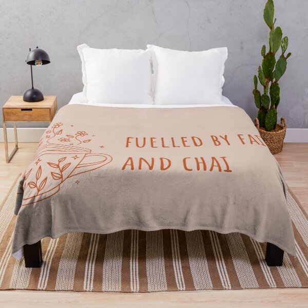 Item preview, Fuelled by Faith and Chai – Floral Tea Lover designed and sold by Sabr and Chai.