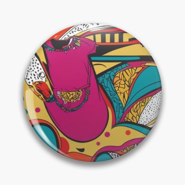 Item preview, Vibrant Abstract Pop Art – Colorful Patterned Geese and Fashion Fusion designed and sold by Shenuka93.