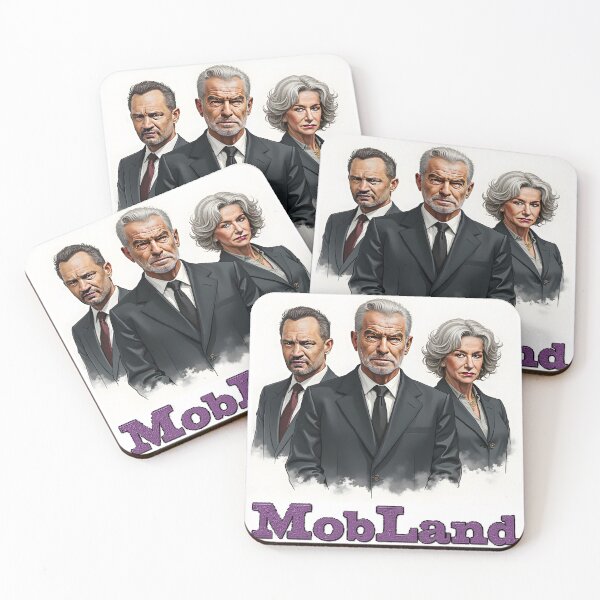 Item preview, MobLand with Tom Hardy, Piece Brosnan and Helen Mirren designed and sold by Huskyyy Designs.