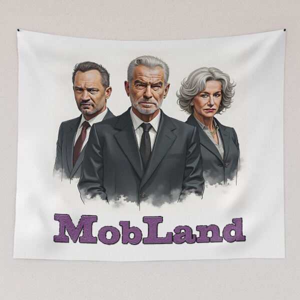 Item preview, MobLand with Tom Hardy, Piece Brosnan and Helen Mirren designed and sold by Huskyyy Designs.