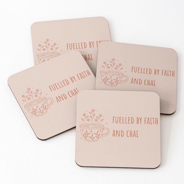 Item preview, Fuelled by Faith and Chai – Floral Tea Lover  designed and sold by Sabr and Chai.