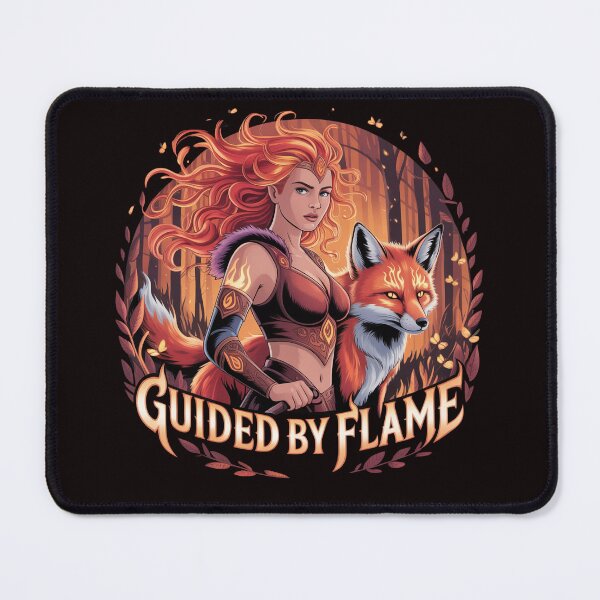 Item preview, Flame Huntress and Fox – Guided by Flame designed and sold by Slavicsoul.