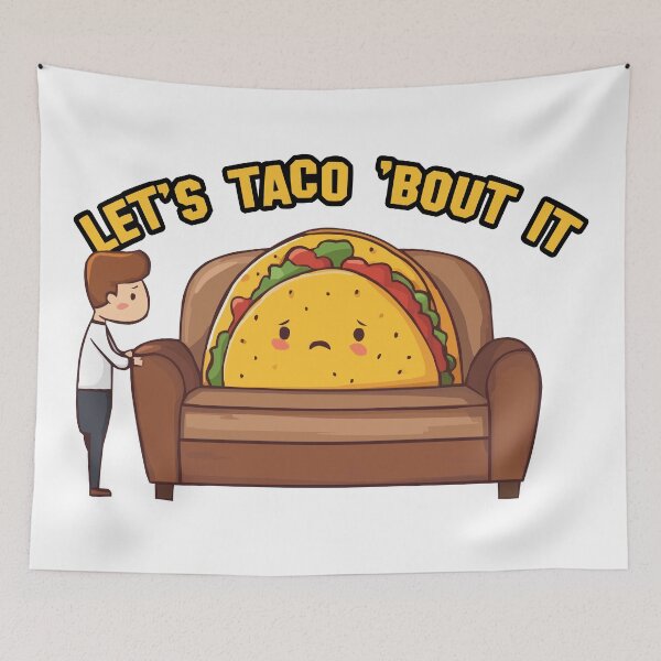 Item preview, Let's Taco 'bout it designed and sold by Frostlyn.