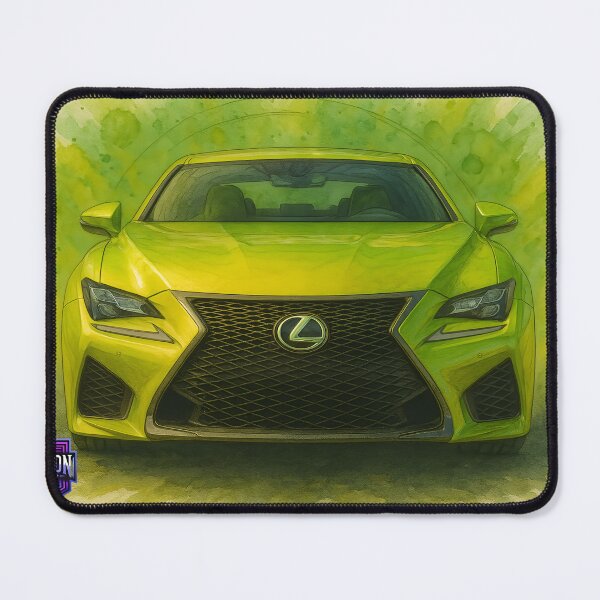 Item preview, Lexus RCF Fanart (Lime Green) designed and sold by Peterson Designs.