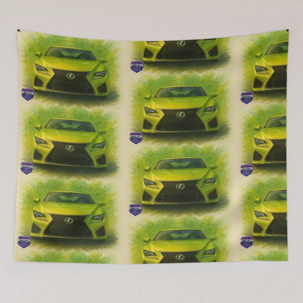 Item preview, Lexus RCF Fanart (Lime Green) designed and sold by Peterson Designs.