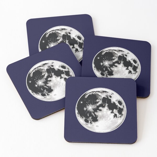 Item preview, Mystical Monochrome Moon designed and sold by Dakson Design - Fantasy Art.