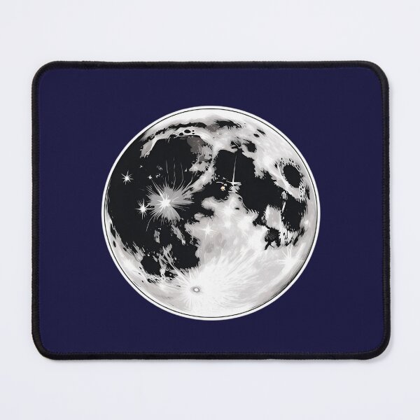 Item preview, Mystical Monochrome Moon designed and sold by Dakson Design - Fantasy Art.