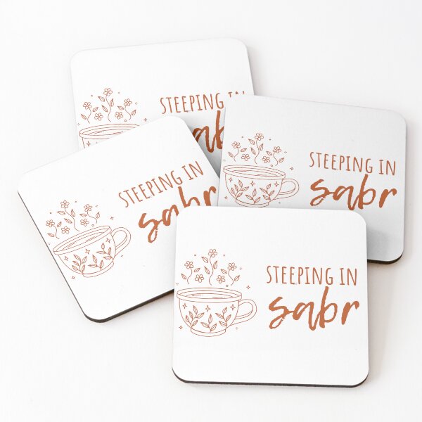 Item preview, Steeping in Sabr – Floral Islamic Patience designed and sold by Sabr and Chai.