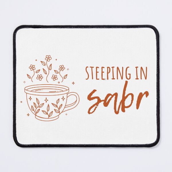 Item preview, Steeping in Sabr – Floral Islamic Patience designed and sold by Sabr and Chai.