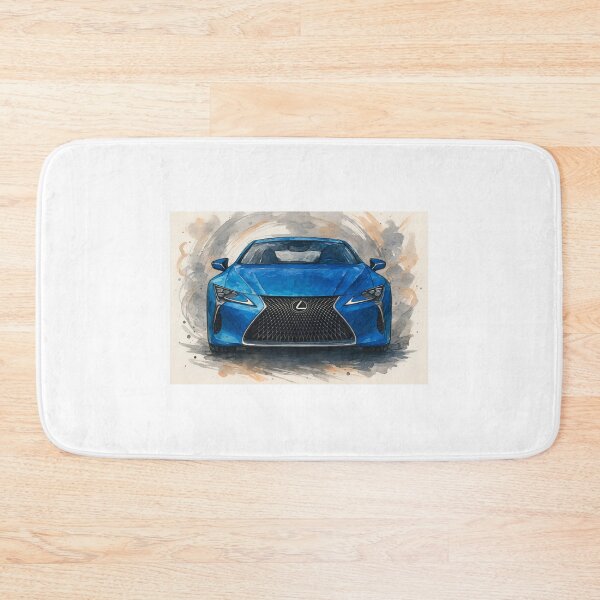 Item preview, Lexus LC500 Fanart (Blue) designed and sold by Peterson Designs.