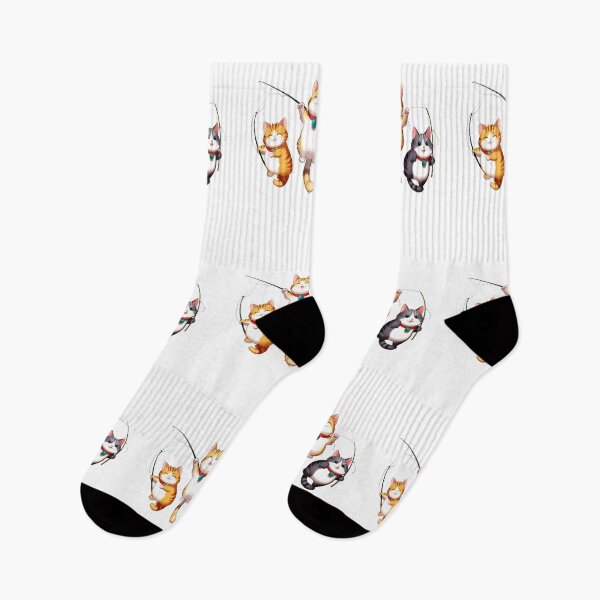 Item preview, Three Cute Cats Fishing designed and sold by TurtleDojo.