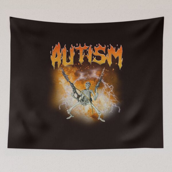 Item preview, Autism Skeleton Meme designed and sold by Becki-Studio.