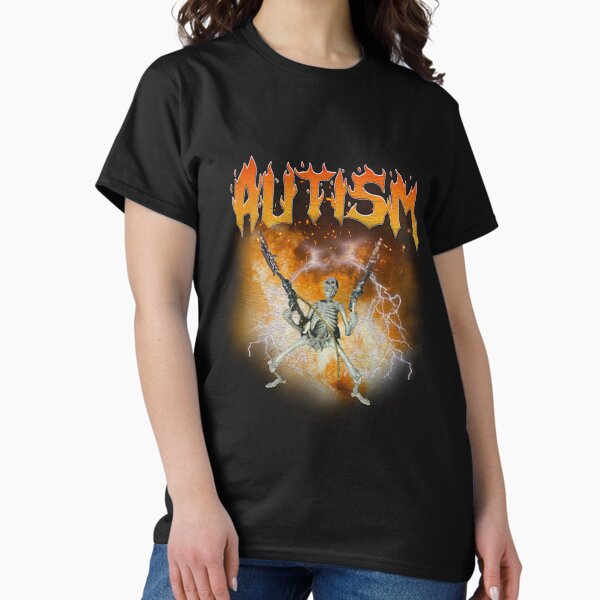 Item preview, Autism Skeleton Meme designed and sold by Becki-Studio.