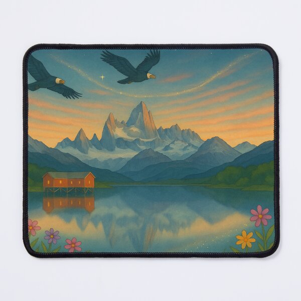 Item preview, Whispers of Andara: A Twilight Dream in Patagonia designed and sold by mia-miranda.