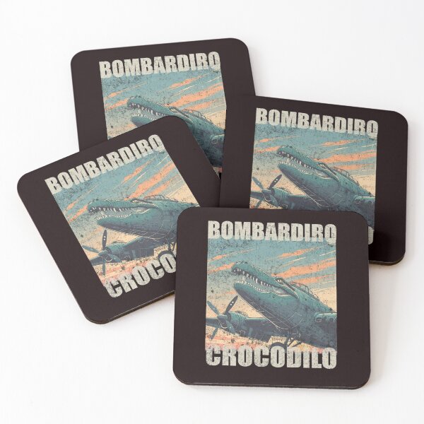 Item preview, Bombardino Crocodilo Bombardiro Crocodilo AI Brainrot Italian Meme designed and sold by Becki-Studio.